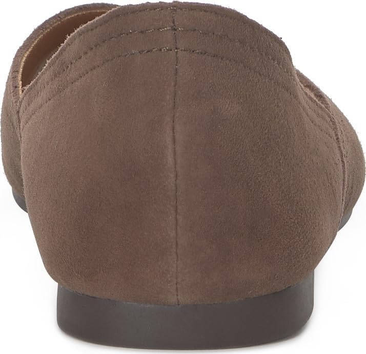 image:imageLucky Brand Womens Womens Alba Ballet Square Toe FlatsCappucino