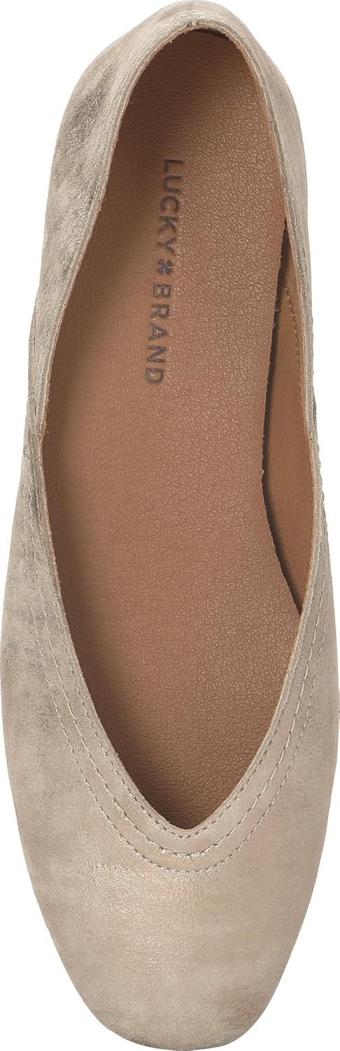 image:imageLucky Brand Womens Womens Alba Ballet Square Toe FlatsConstellation