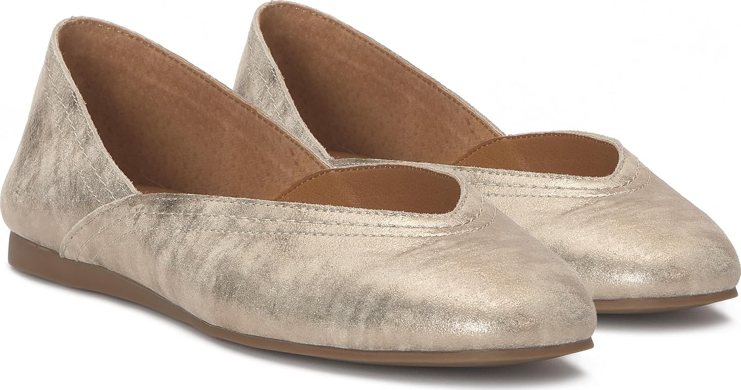 image:imageLucky Brand Womens Womens Alba Ballet Square Toe FlatsConstellation