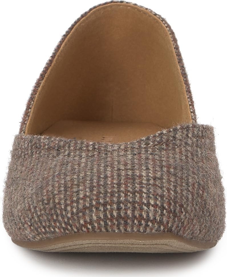 image:imageLucky Brand Womens Womens Alba Ballet Square Toe FlatsTan Multi