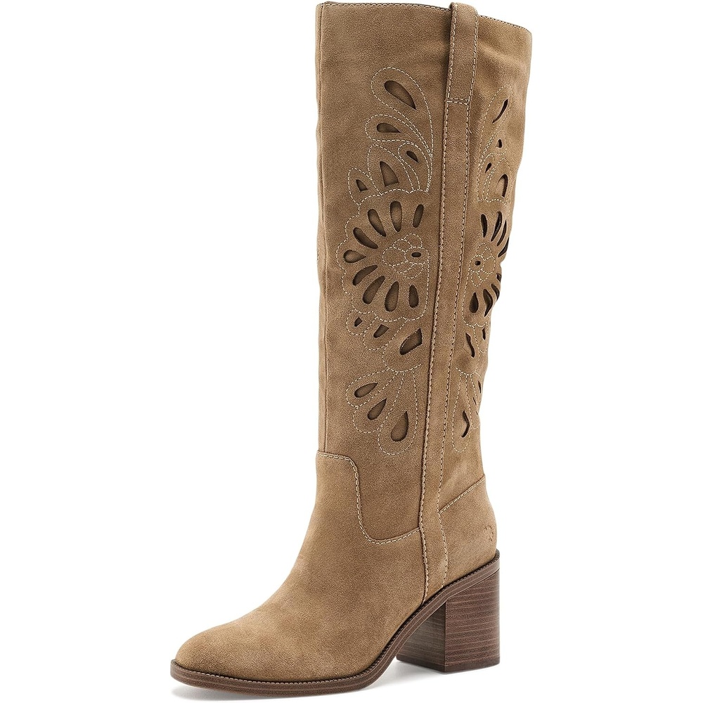 image:imageLucky Brand Womens Adana Knee High BootsDistressed Natural