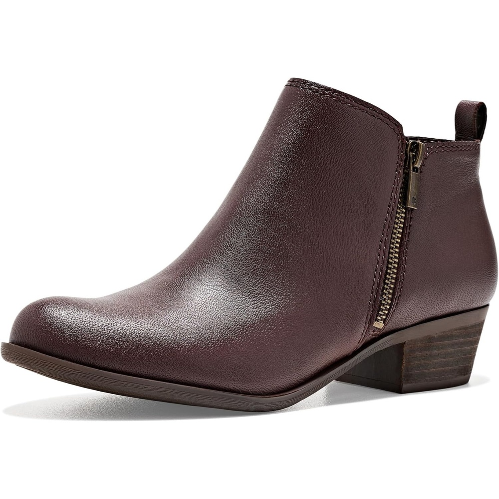image:imageLucky Brand Womens Basel Ankle BootieChocolate 1
