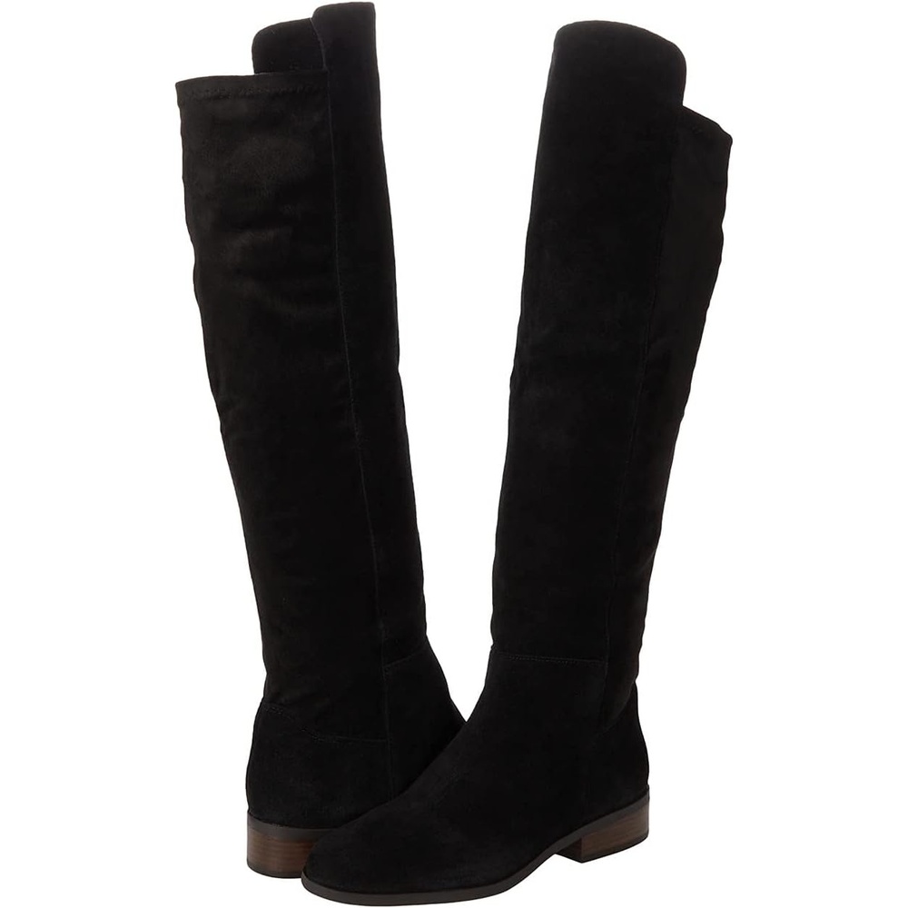 image:imageLucky Brand Womens Calypso Wide Calf Tall BootBlack Wide Calf