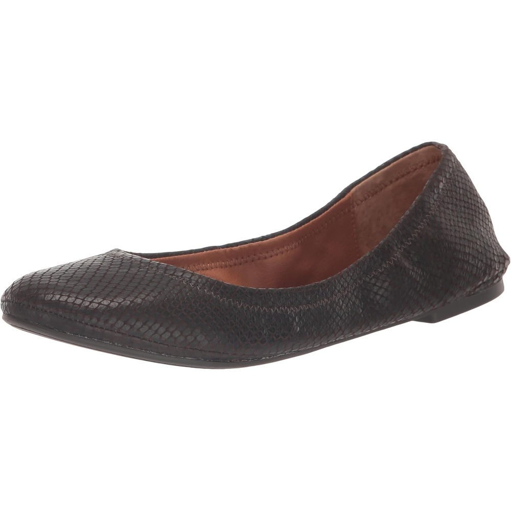 image:imageLucky Brand Womens Emmie Ballet Flat Comfortable SlipOn ShoesGreen Black