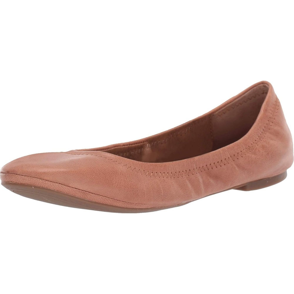 image:imageLucky Brand Womens Emmie Ballet Flat Comfortable SlipOn ShoesLatte