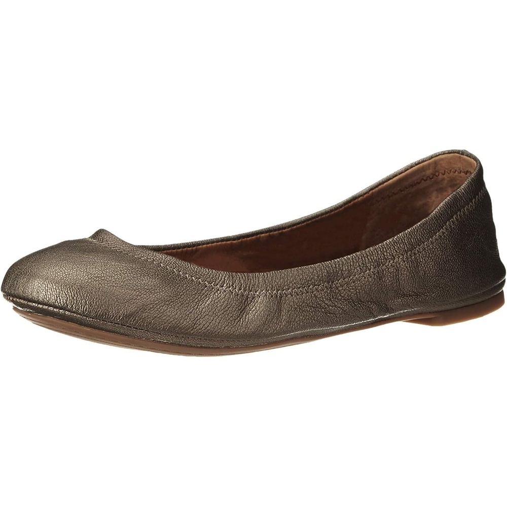 image:imageLucky Brand Womens Emmie Ballet Flat Comfortable SlipOn ShoesPewter
