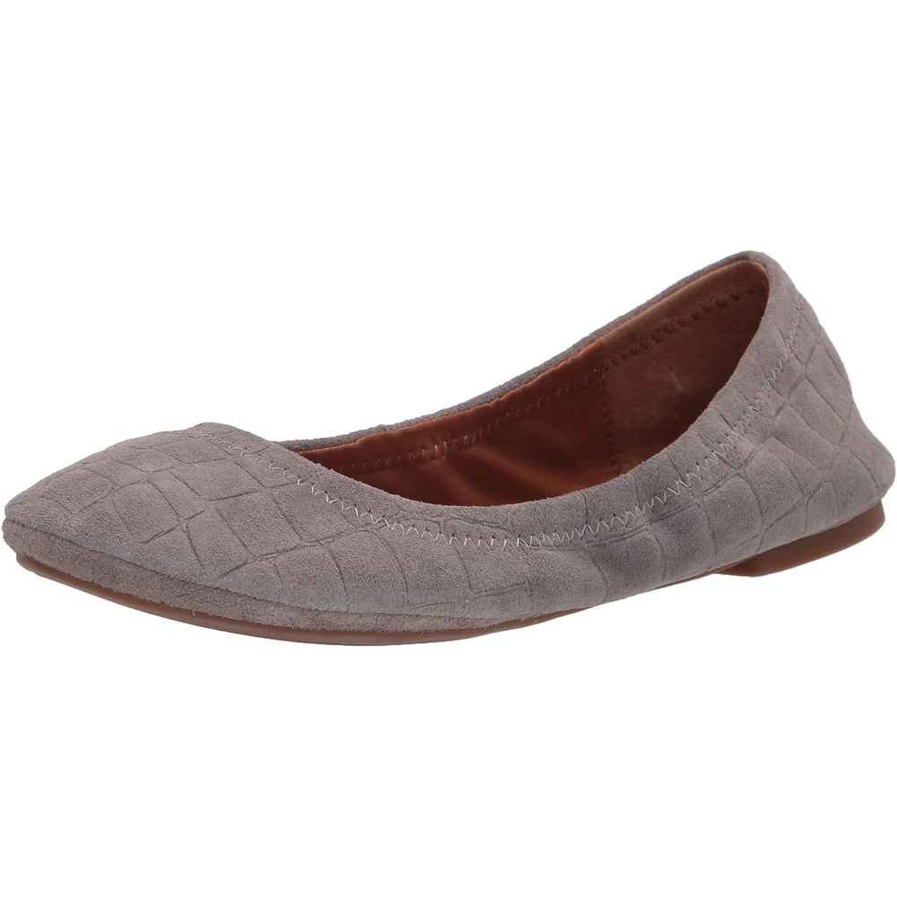 image:imageLucky Brand Womens Emmie Ballet Flat Comfortable SlipOn ShoesSteeple Grey