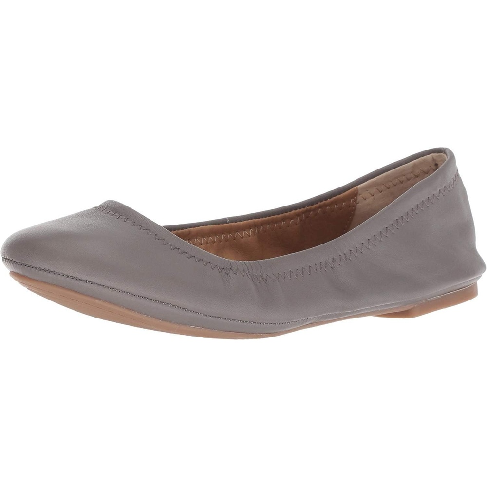 image:imageLucky Brand Womens Emmie Ballet Flat Comfortable SlipOn ShoesTitanium I