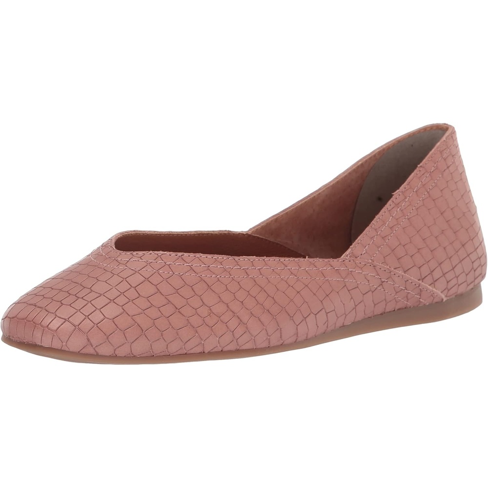 image:imageLucky Brand Womens Womens Alba Ballet Square Toe FlatsAntler