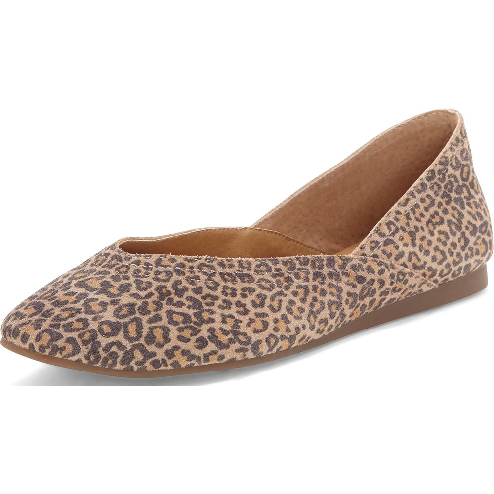 image:imageLucky Brand Womens Womens Alba Ballet Square Toe FlatsEyelash