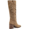 Lucky Brand Women’s Adana Knee High Boots(Distressed Natural)