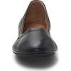 Lucky Brand Women’s Emmie Ballet Flat, Comfortable Slip-On Shoes(Black Dark)