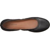Lucky Brand Women’s Emmie Ballet Flat, Comfortable Slip-On Shoes(Black Gracie)