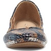 Lucky Brand Women’s Emmie Ballet Flat, Comfortable Slip-On Shoes(Blue Multi)