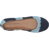 Lucky Brand Women’s Emmie Ballet Flat, Comfortable Slip-On Shoes(Dark Denim Pch Tie Dye)