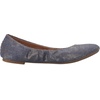 Lucky Brand Women’s Emmie Ballet Flat, Comfortable Slip-On Shoes(Denim 483)