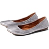 Lucky Brand Women’s Emmie Ballet Flat, Comfortable Slip-On Shoes(Pewter 1)