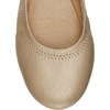Lucky Brand Women’s Emmie Ballet Flat, Comfortable Slip-On Shoes(Platinum)