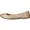 Lucky Brand Women’s Emmie Ballet Flat, Comfortable Slip-On Shoes(Platinum Silver)