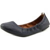 Lucky Brand Women’s Emmie Ballet Flat, Comfortable Slip-On Shoes(American Navy)