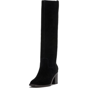 Lucky Brand Women’s Adana Knee High Boots(Black 1)