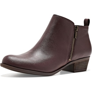 Lucky Brand Women’s Basel Ankle Bootie(Chocolate 1)