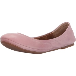 Lucky Brand Women’s Emmie Ballet Flat, Comfortable Slip-On Shoes(Baroque Rose)