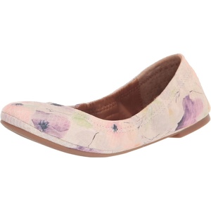 Lucky Brand Women’s Emmie Ballet Flat, Comfortable Slip-On Shoes(Multi)