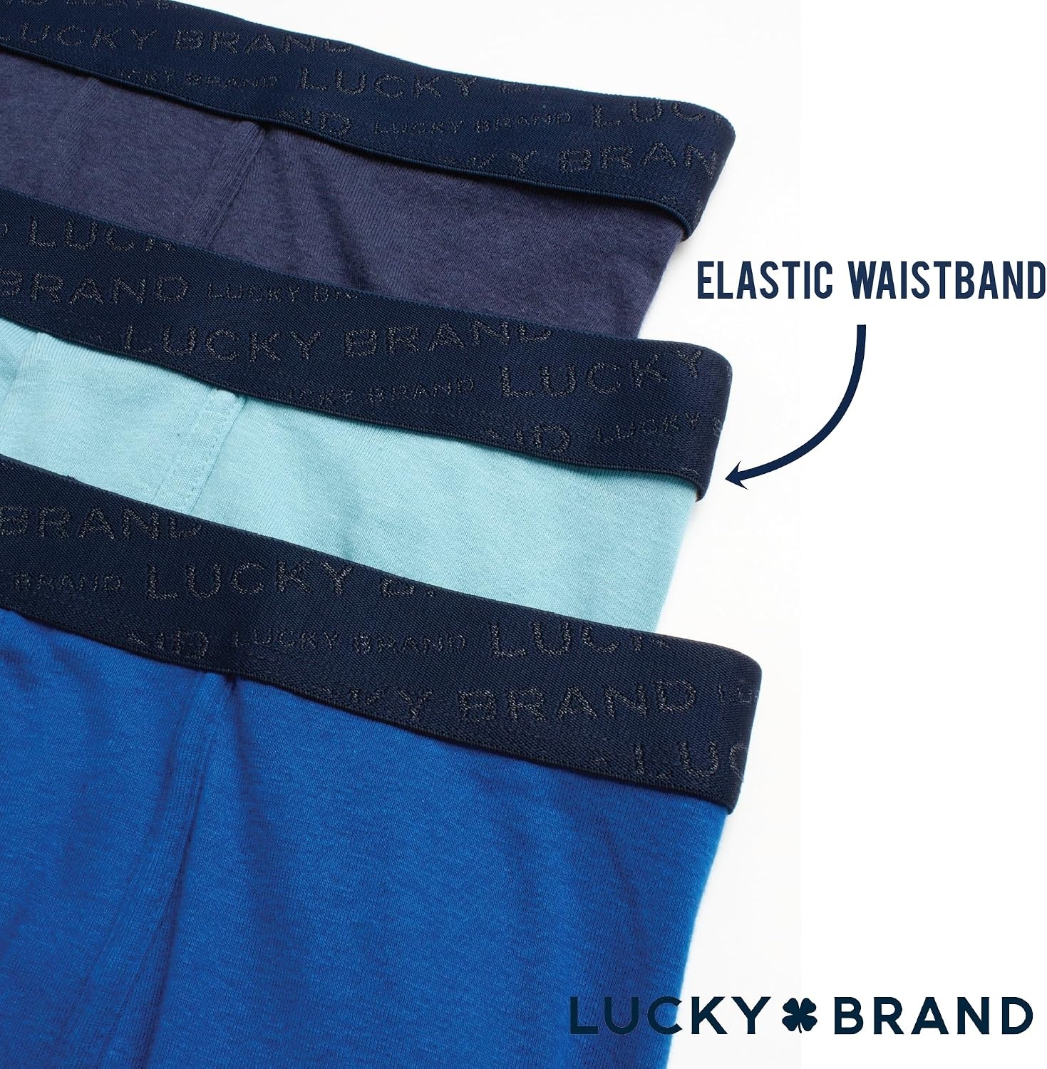image:imageLucky Brand Mens Boxer Briefs 3 Pack Cotton Underwear For Men 5 InseamNavyBlueTurquoise