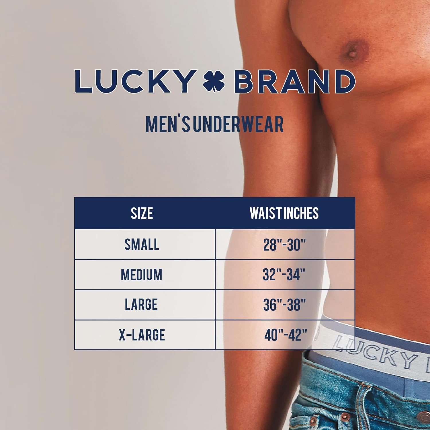 image:imageLucky Brand Mens Boxer Briefs 3 Pack Soft Stretch Cotton Boxers 6 InseamIndigoGrey Heather PrintTibetan Red