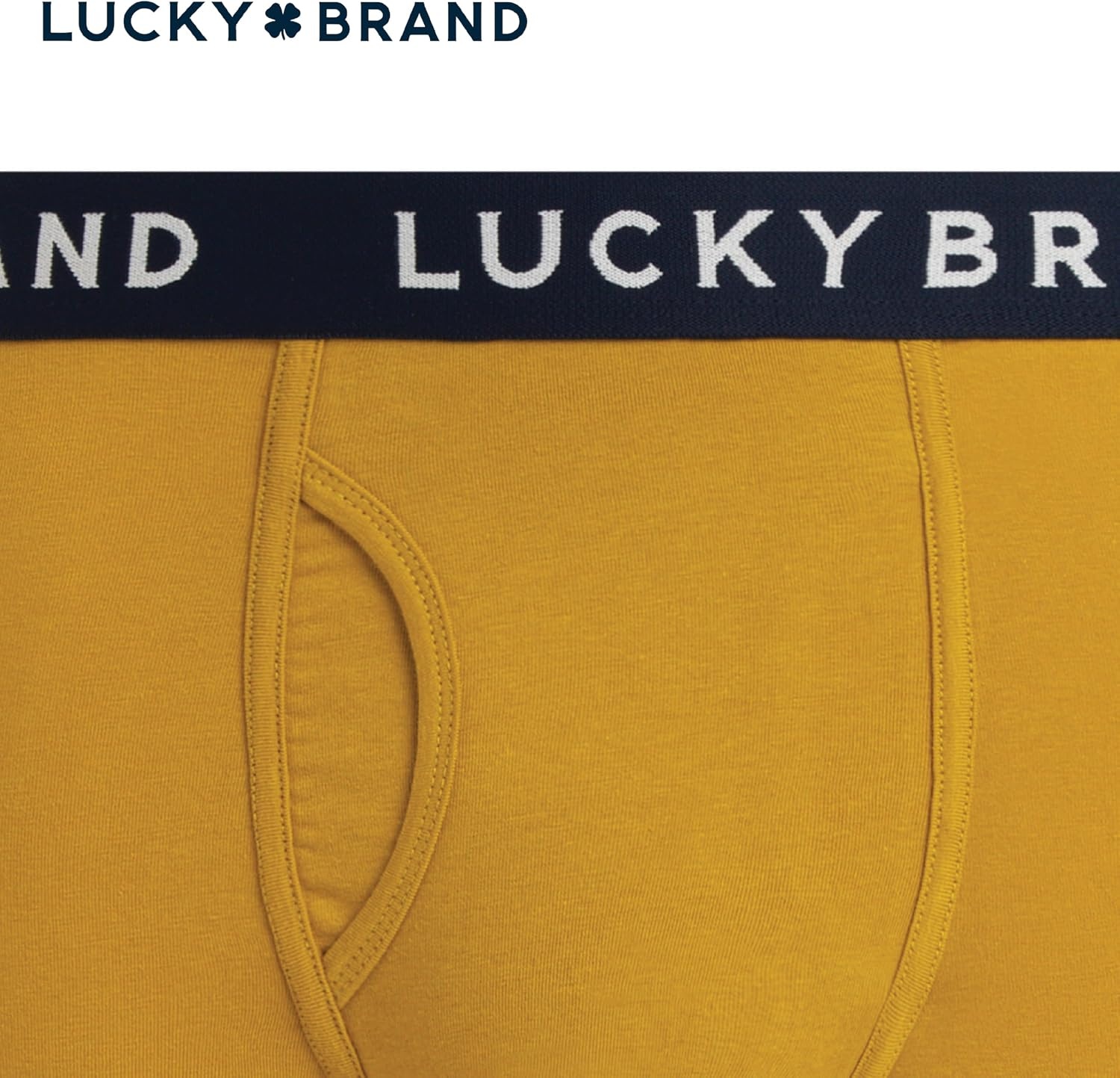 image:imageLucky Brand Mens Boxer Briefs Cotton Boxers with Fly 6 Pack 6 InseamShadow BlackBlue PrintGolden Olive