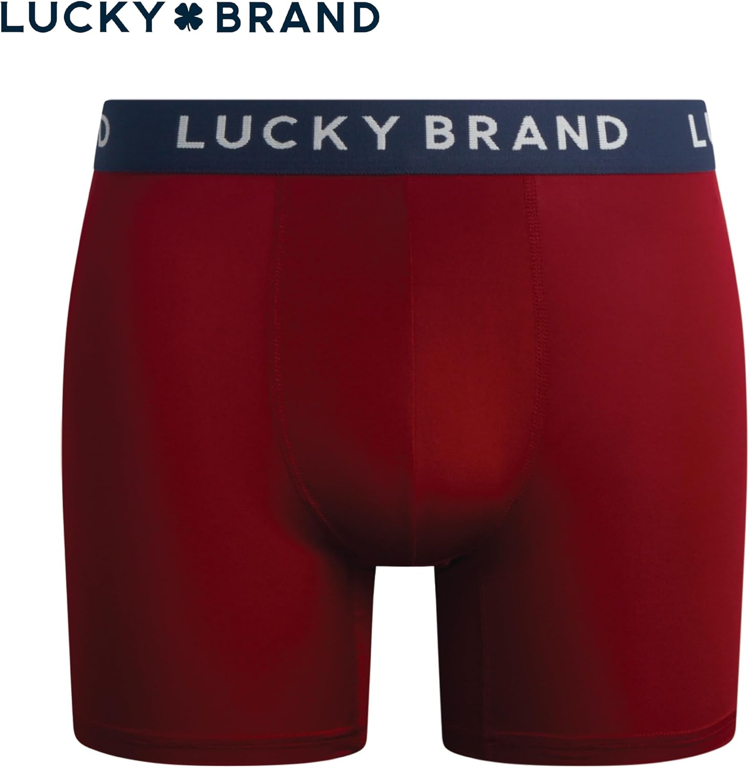 image:imageLucky Brand Mens Underwear Boxer Briefs 7 Pack Soft Stretch TagFree BoxersMood Indigo Kentucky BlueMood IndigoRedPrints