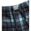 Lucky Brand Mens Pajama Set Long Sleeve Tee and Pajama Pants, 30” Inseam(Oatmeal Heatherdecember Sky Plaid)
