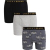 Jet Black/Stormy Weather Print/Grey Heather