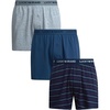 Blue/Stripes/Light Grey Heather