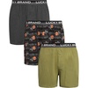 Charcoal/Black Print/Dark Green