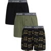 Jet Black/Jet Black Print/Green