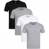 White/Jet Black/Heather Grey- Crew