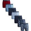 Mood Indigo/ Kentucky Blue/Mood Indigo/Red/Prints